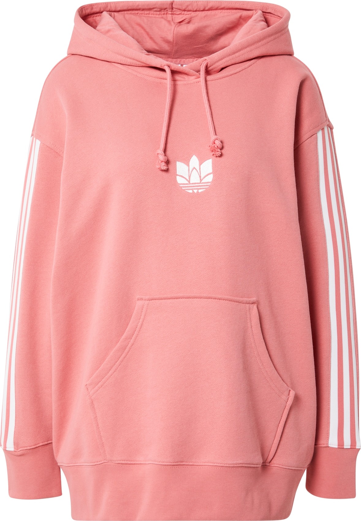 ADIDAS ORIGINALS Mikina bílá / starorůžová