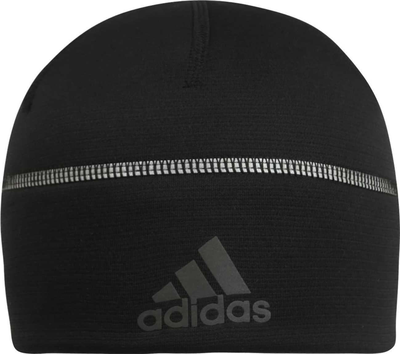 ADIDAS PERFORMANCE Sportovní čepice černá / kouřově šedá