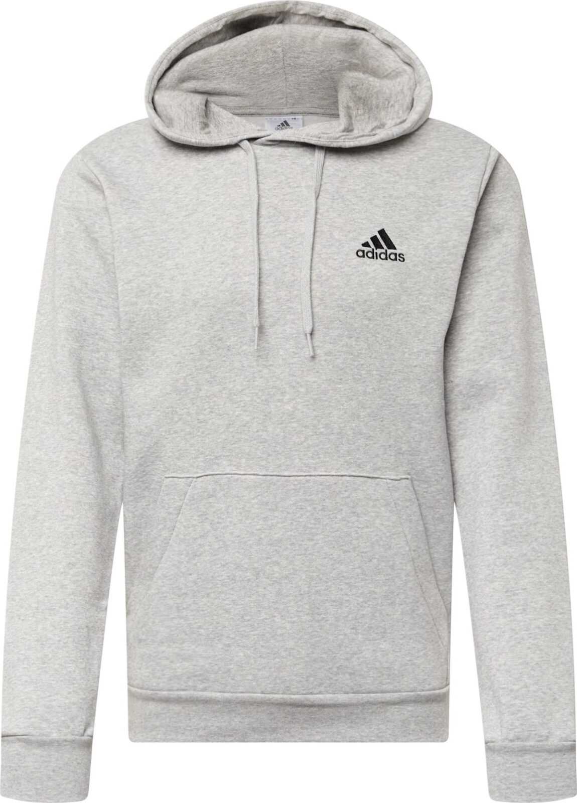 ADIDAS PERFORMANCE Sportovní mikina šedá