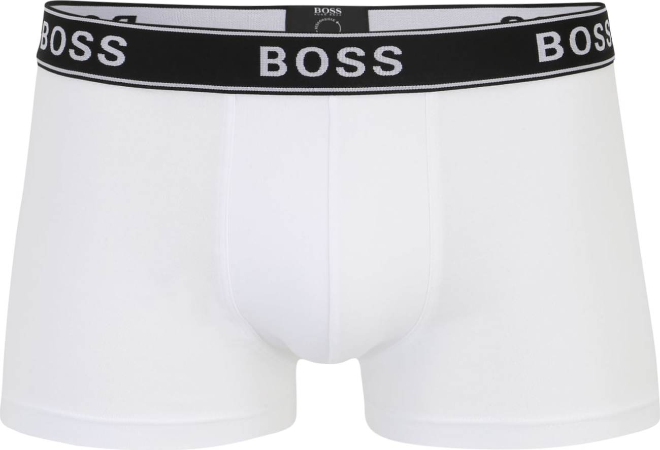 BOSS Black Boxerky bílá / černá / šedá