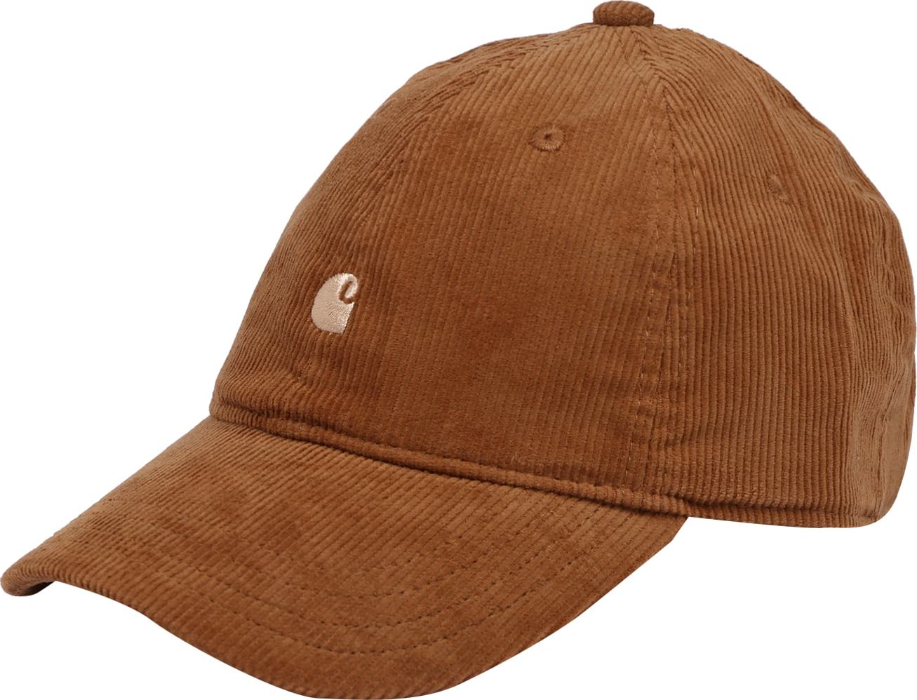 Carhartt WIP Kšiltovka 'Harlem' hnědá