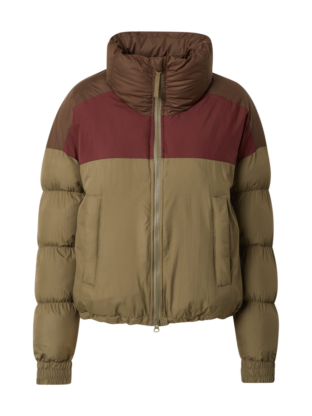 COLUMBIA Outdoorová bunda 'Pike Lake' khaki / bobule