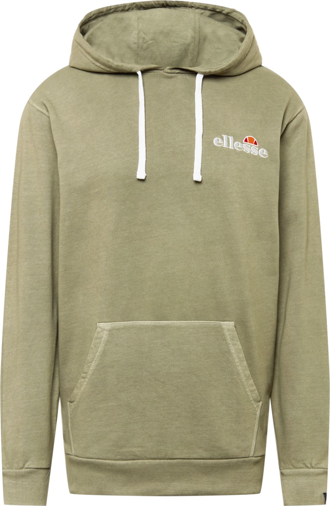 ELLESSE Mikina 'Tinctoria' khaki / bílá / mandarinkoná / grenadina