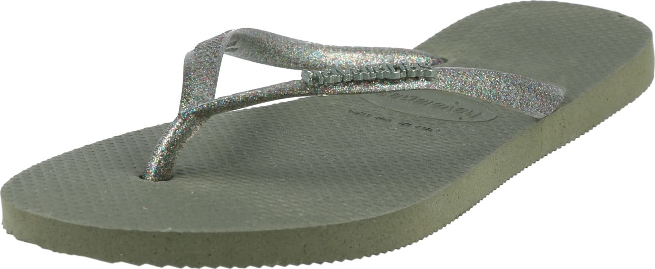 HAVAIANAS Žabky khaki