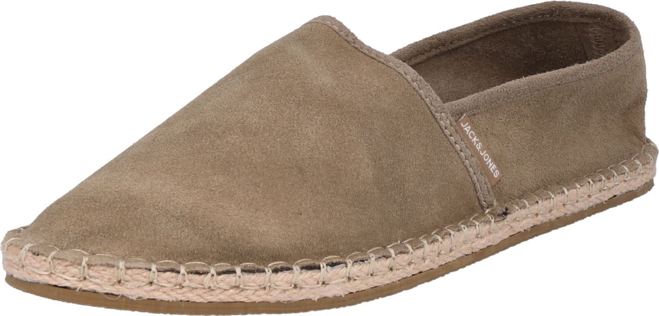 JACK & JONES Espadrilky tmavě béžová