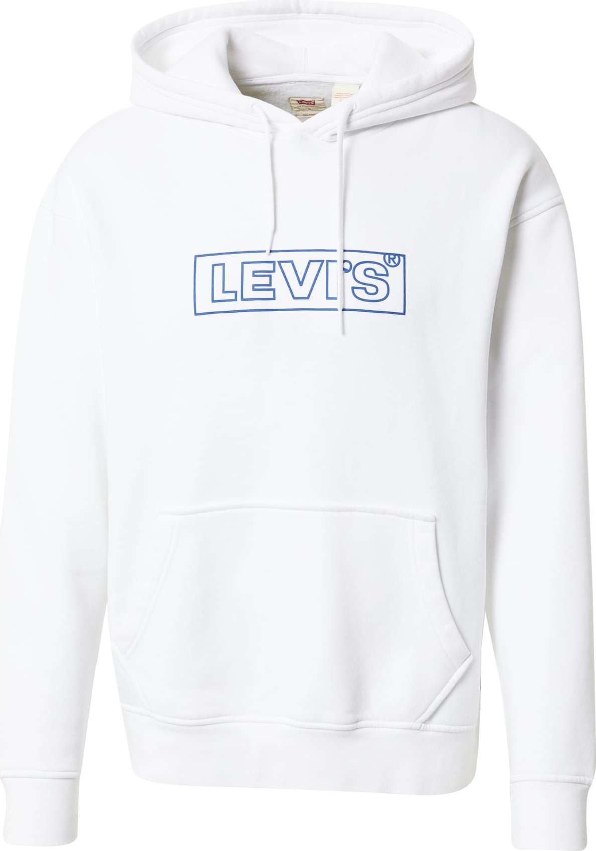 LEVI'S Mikina offwhite / nebeská modř