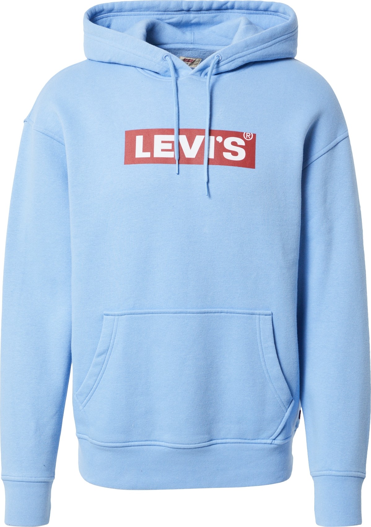 LEVI'S Mikina světlemodrá / bílá / červená