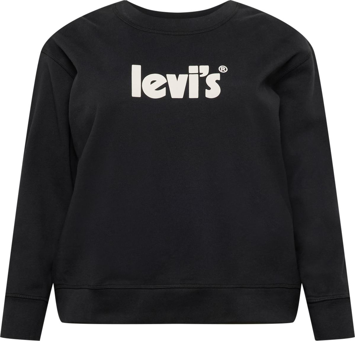 Levi's® Plus Mikina černá