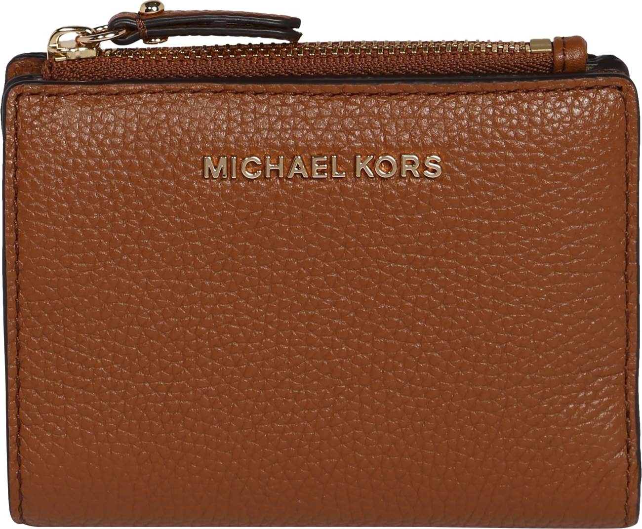 MICHAEL Michael Kors Peněženka 'BILLFOLD' hnědá / zlatá