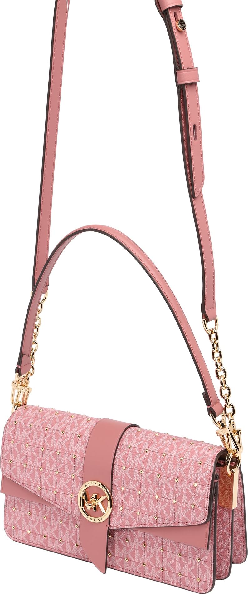 MICHAEL Michael Kors Taška přes rameno pink / bílá