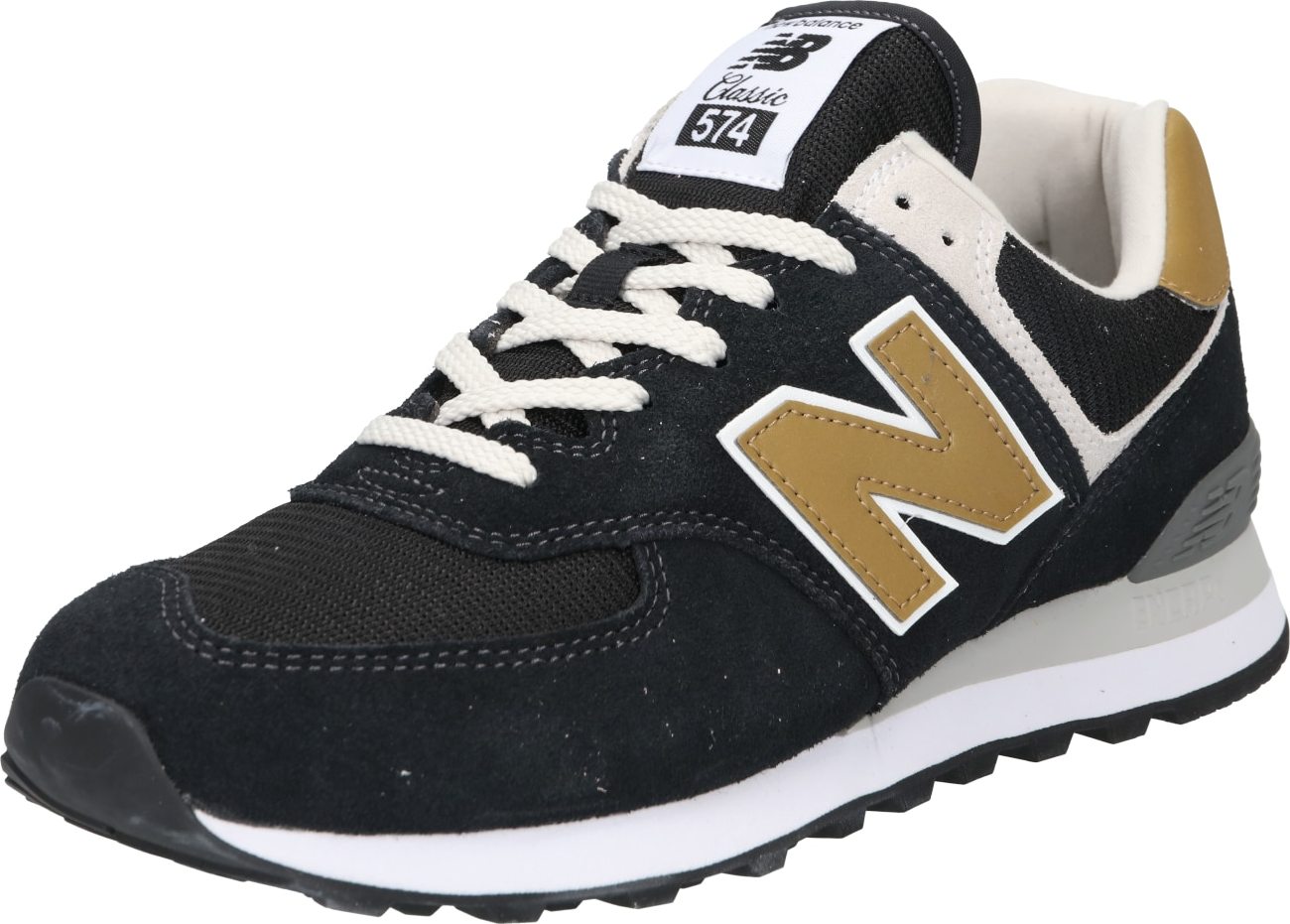 new balance Tenisky černá / bílá / režná