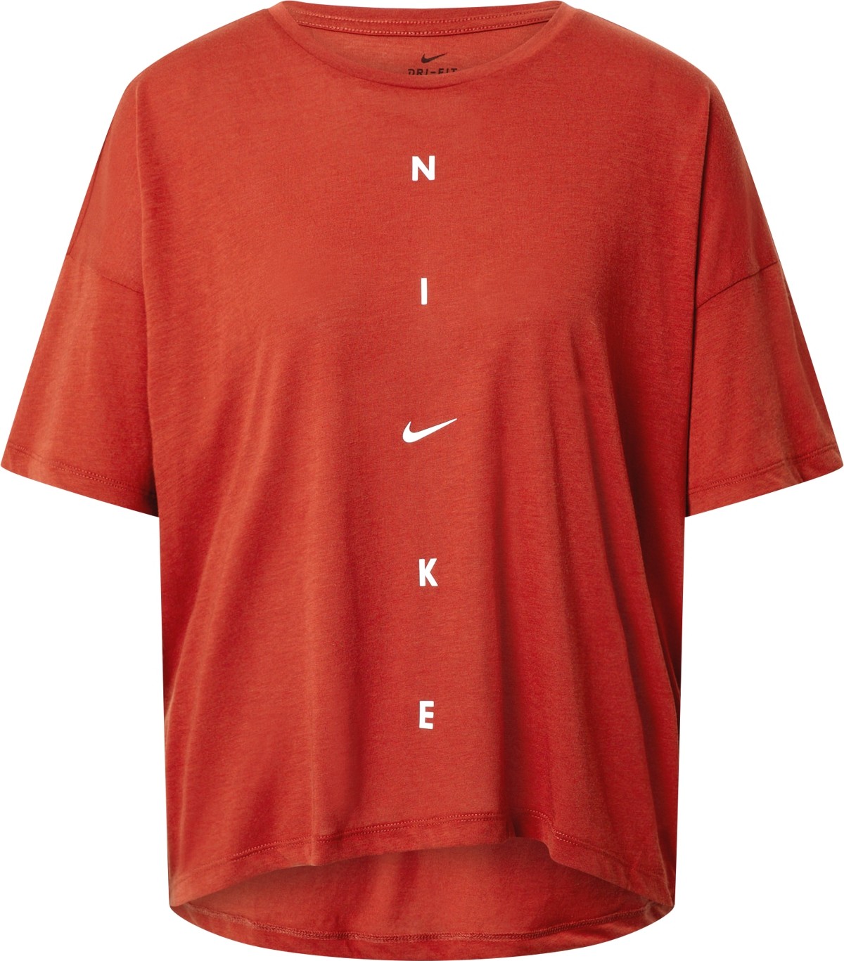 NIKE Funkční tričko oranžově červená