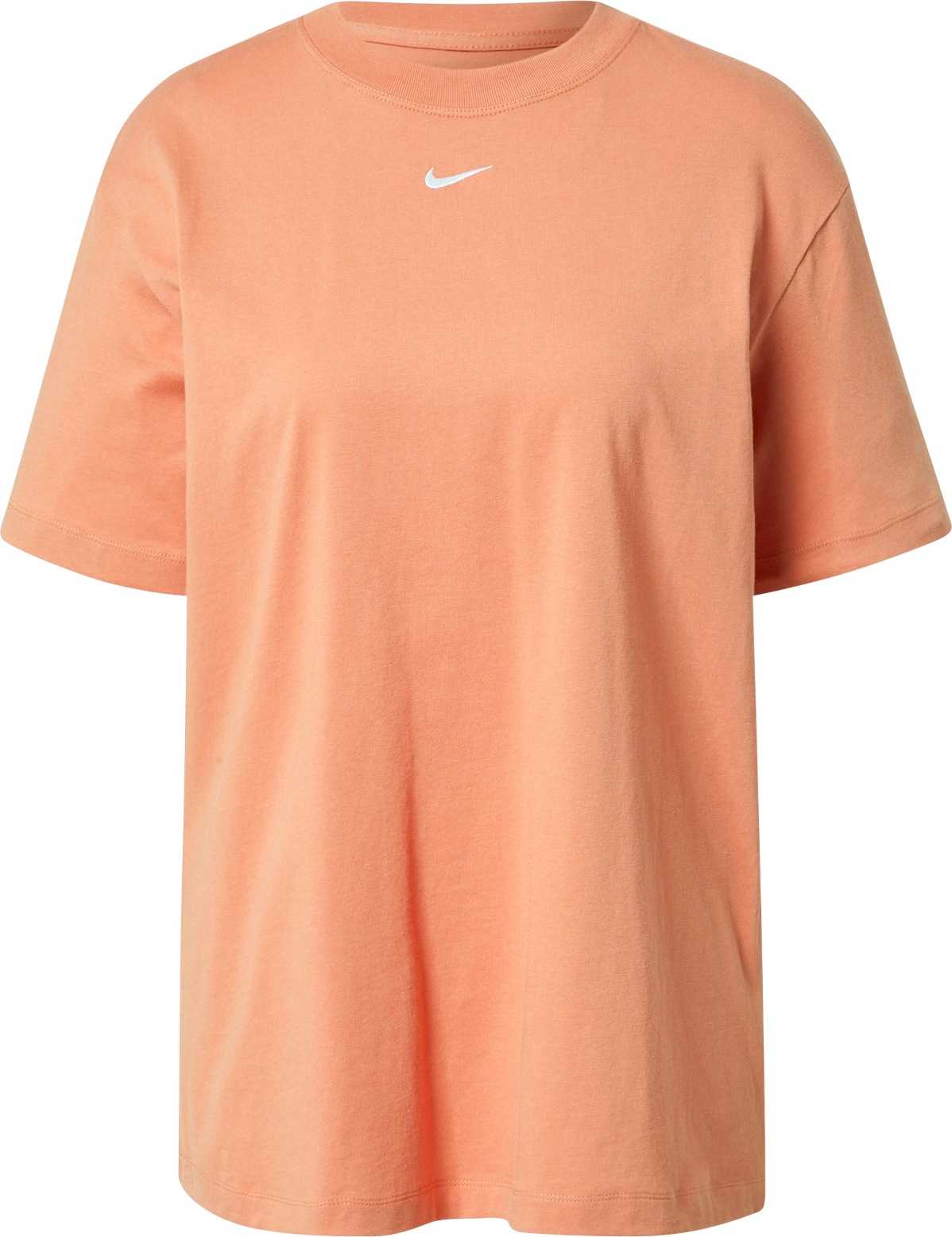 Nike Sportswear Tričko pastelově oranžová