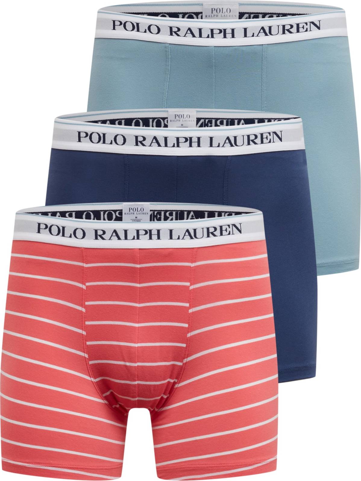 Polo Ralph Lauren Boxerky námořnická modř / červená / světlemodrá / bílá / černá