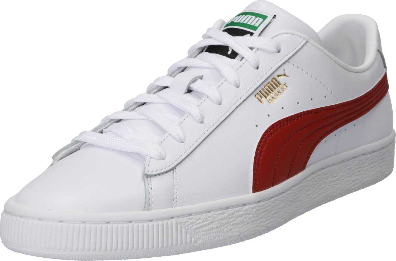 PUMA Tenisky 'Basket Classic XXI' bílá / tmavě červená