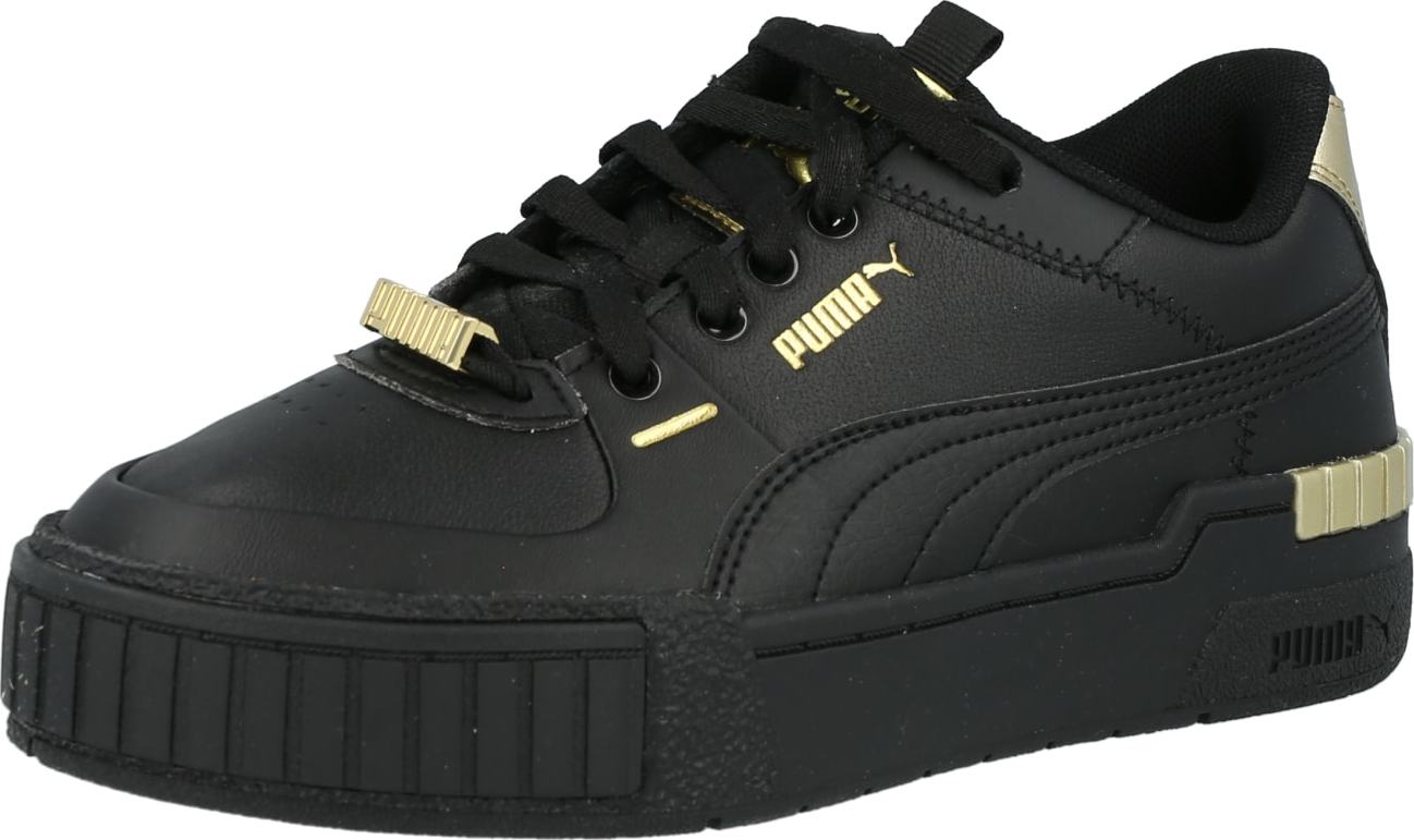 PUMA Tenisky 'Cali' zlatá / černá