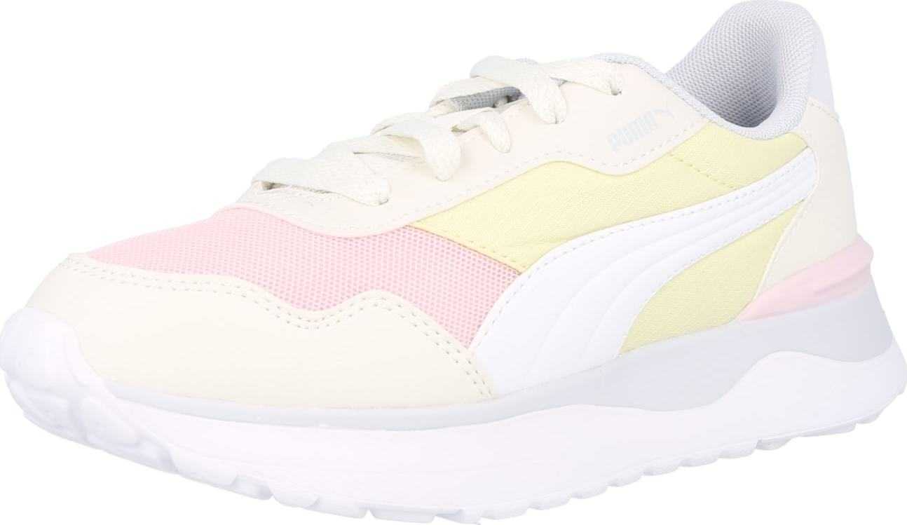 PUMA Tenisky 'Voyage' pink / bílá / světle žlutá / světlemodrá