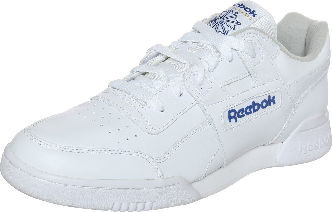 Reebok Classics Tenisky 'Workout Plus' modrá / bílá