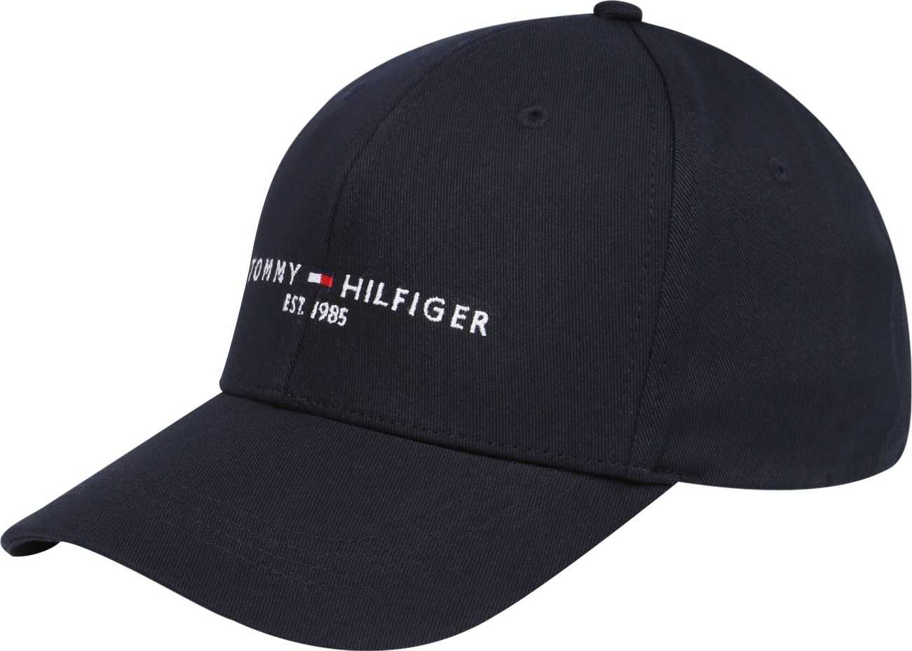 TOMMY HILFIGER Kšiltovka bílá / červená / noční modrá