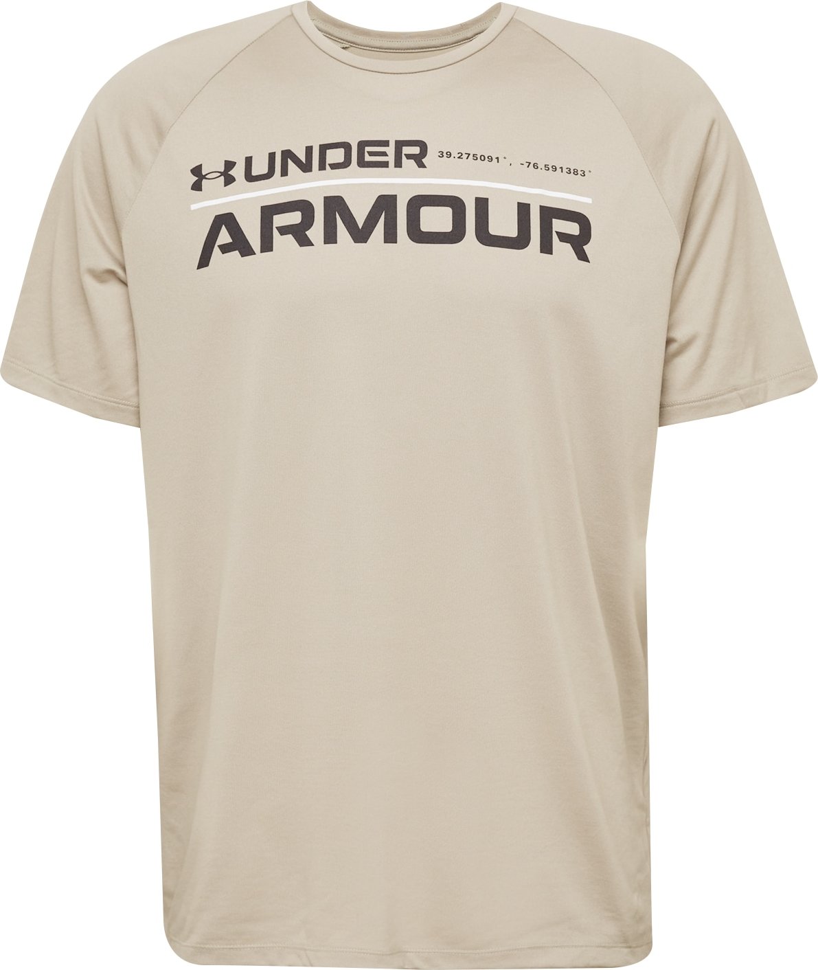 UNDER ARMOUR Funkční tričko černá / bílá / režná