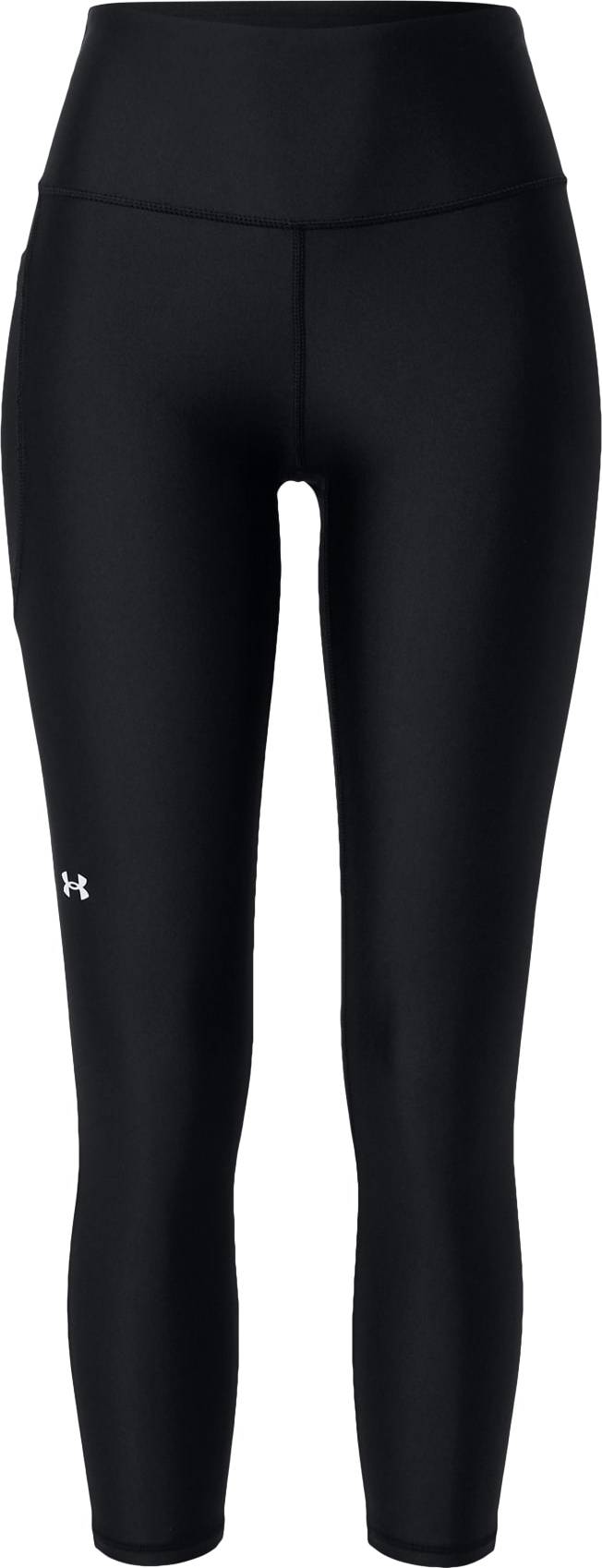 UNDER ARMOUR Sportovní kalhoty černá / bílá