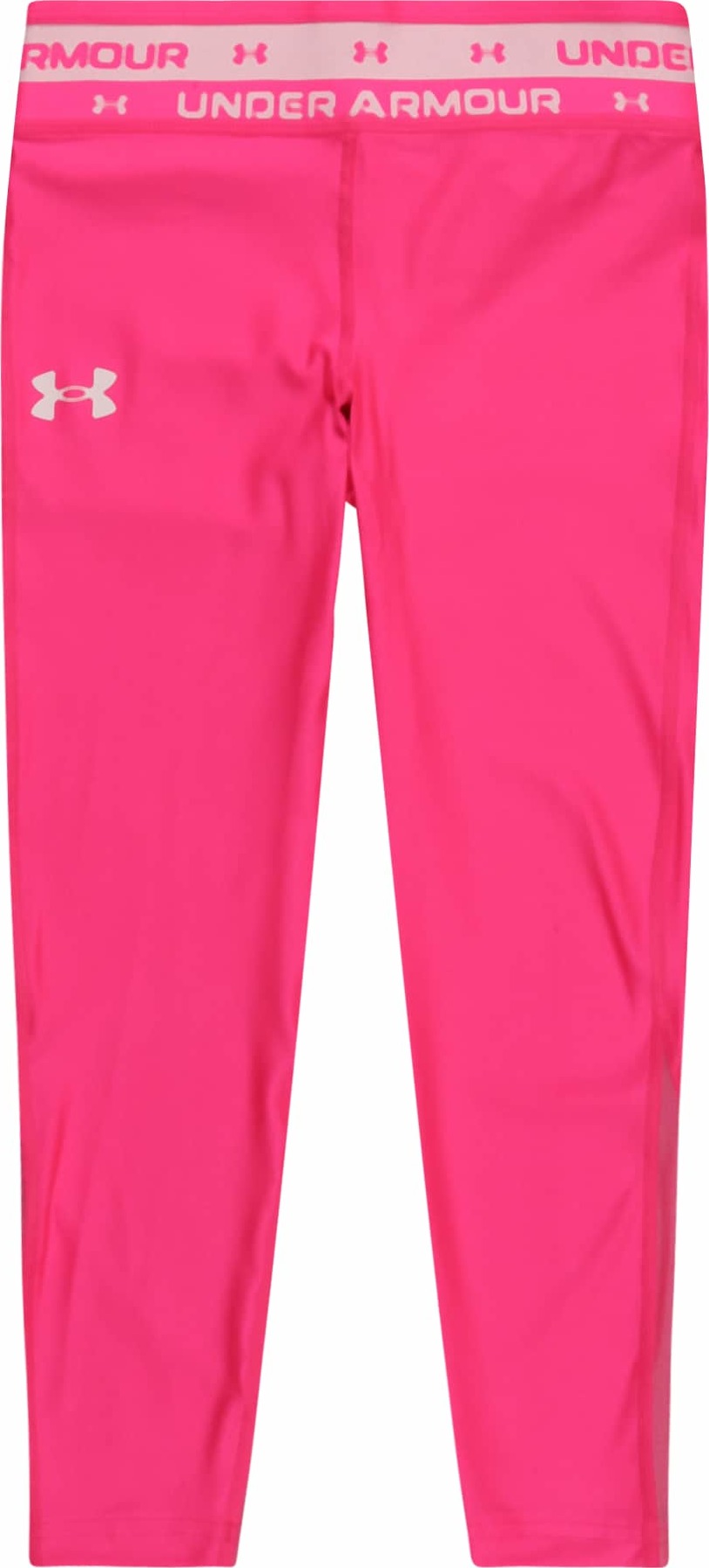 UNDER ARMOUR Sportovní kalhoty pink / béžová / tmavě růžová