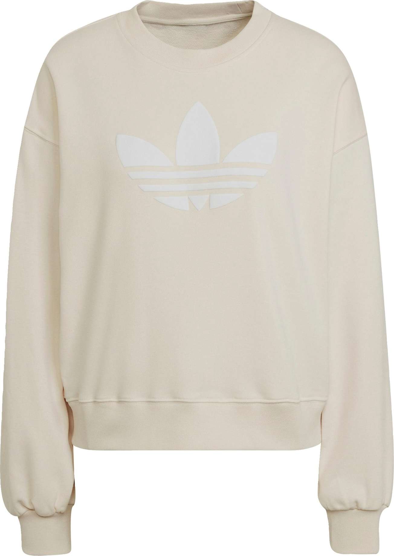 ADIDAS ORIGINALS Mikina 'Crew' bílá / režná