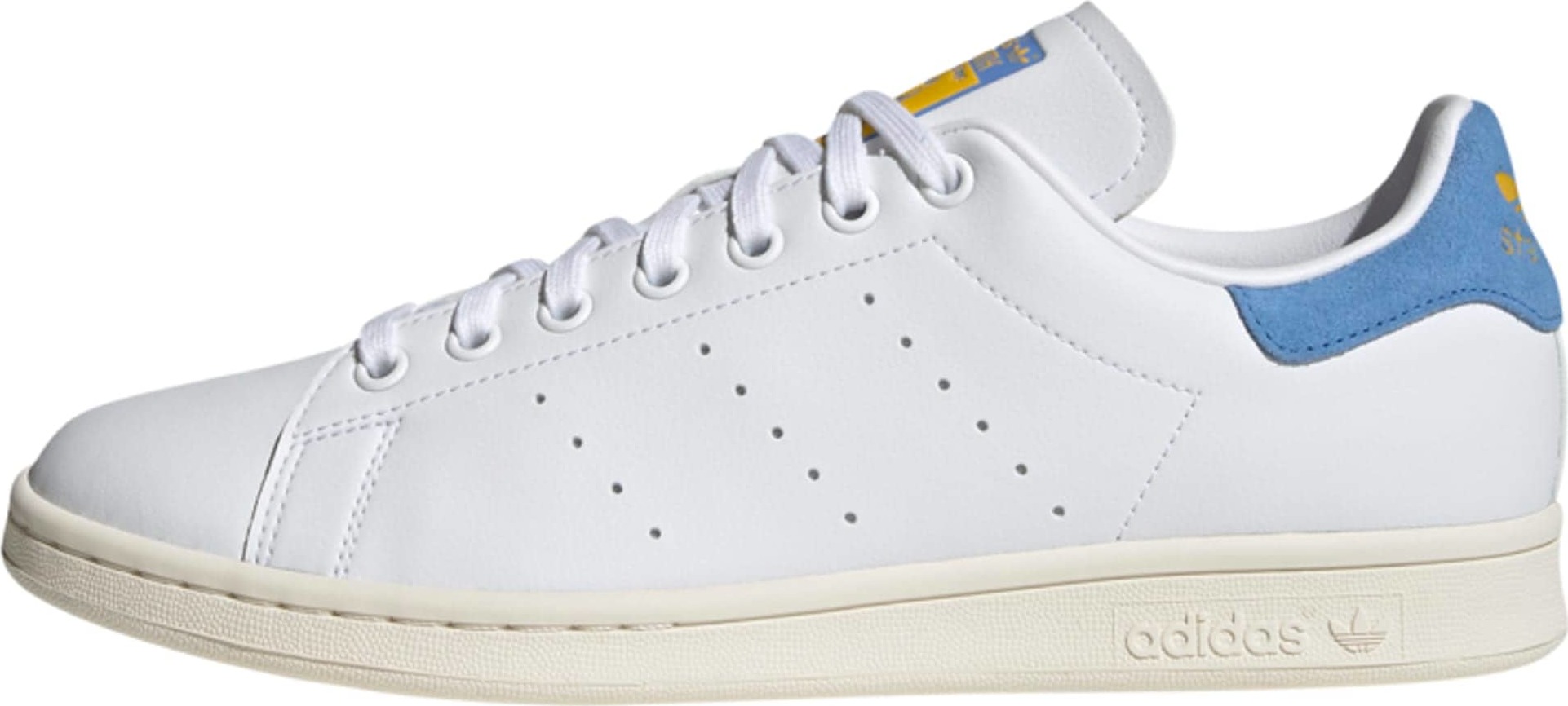 ADIDAS ORIGINALS Tenisky ' Stan Smith Schuh ' offwhite / modrá / žlutá