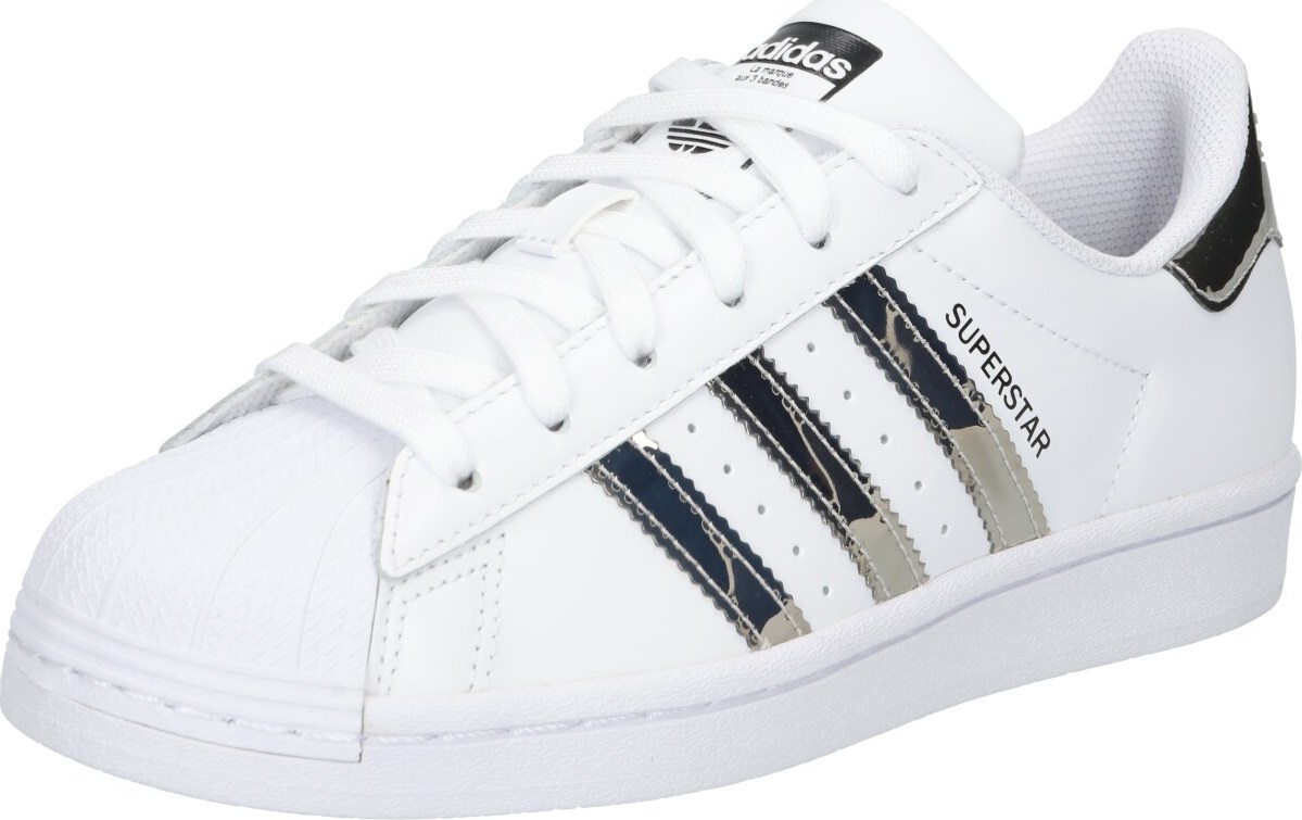 ADIDAS ORIGINALS Tenisky 'Superstar' bílá / stříbrná