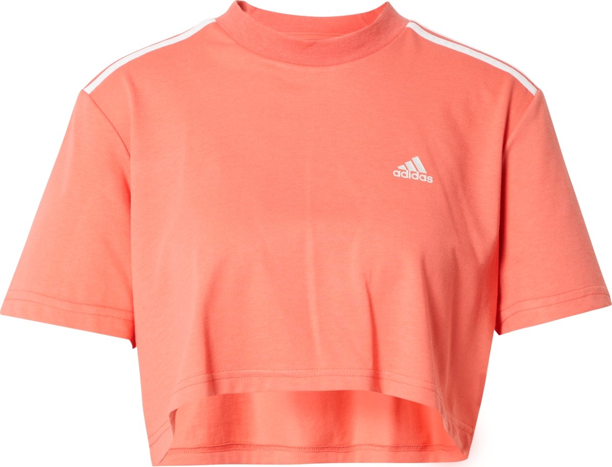 ADIDAS PERFORMANCE Funkční tričko bílá / melounová