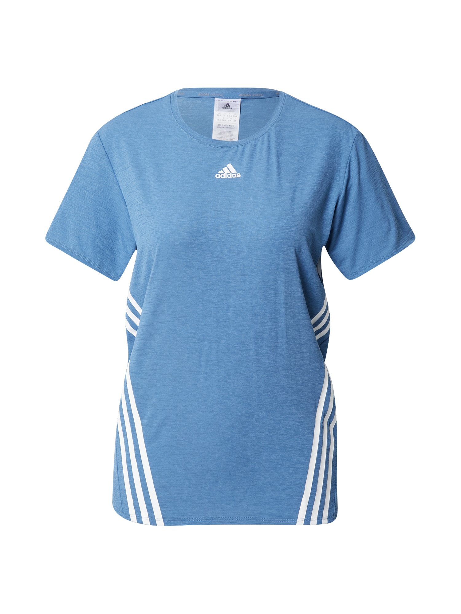 ADIDAS PERFORMANCE Funkční tričko bílá / světlemodrá