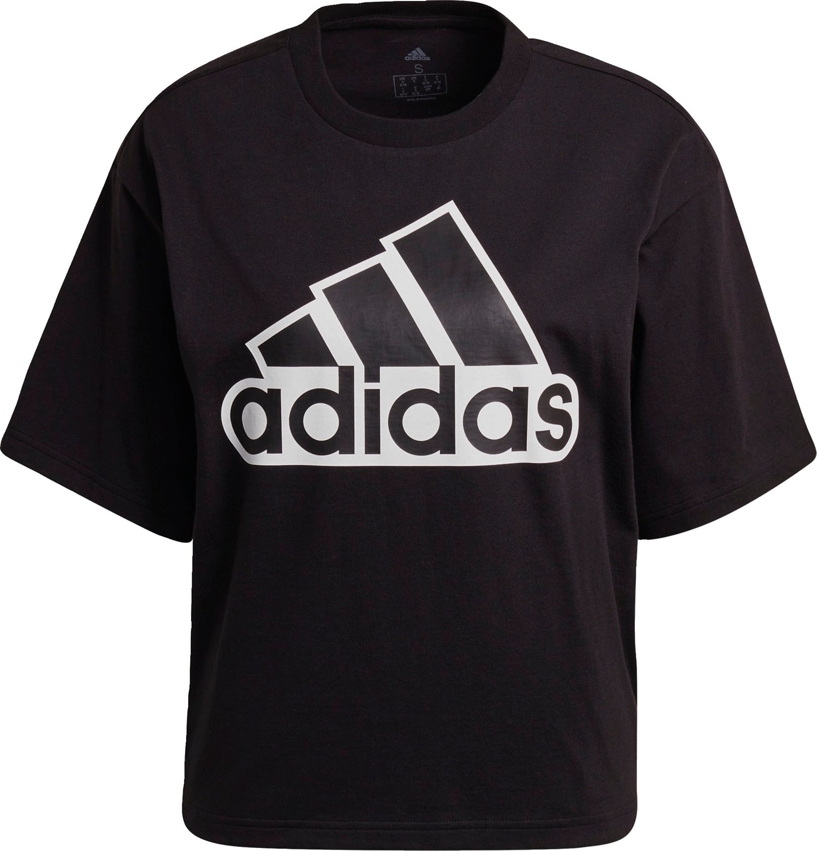 ADIDAS PERFORMANCE Funkční tričko černá / bílá