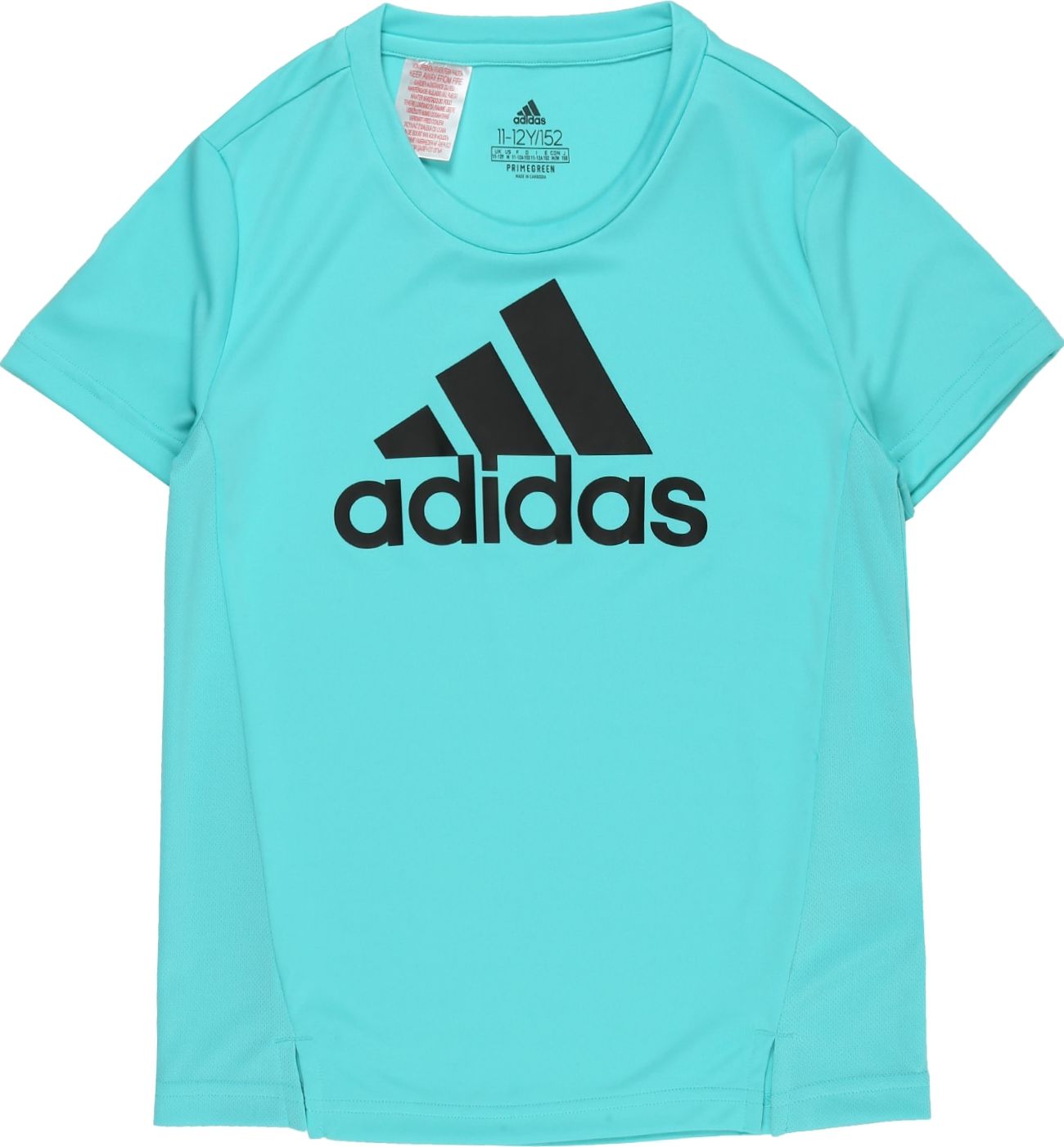 ADIDAS PERFORMANCE Funkční tričko černá / světlemodrá