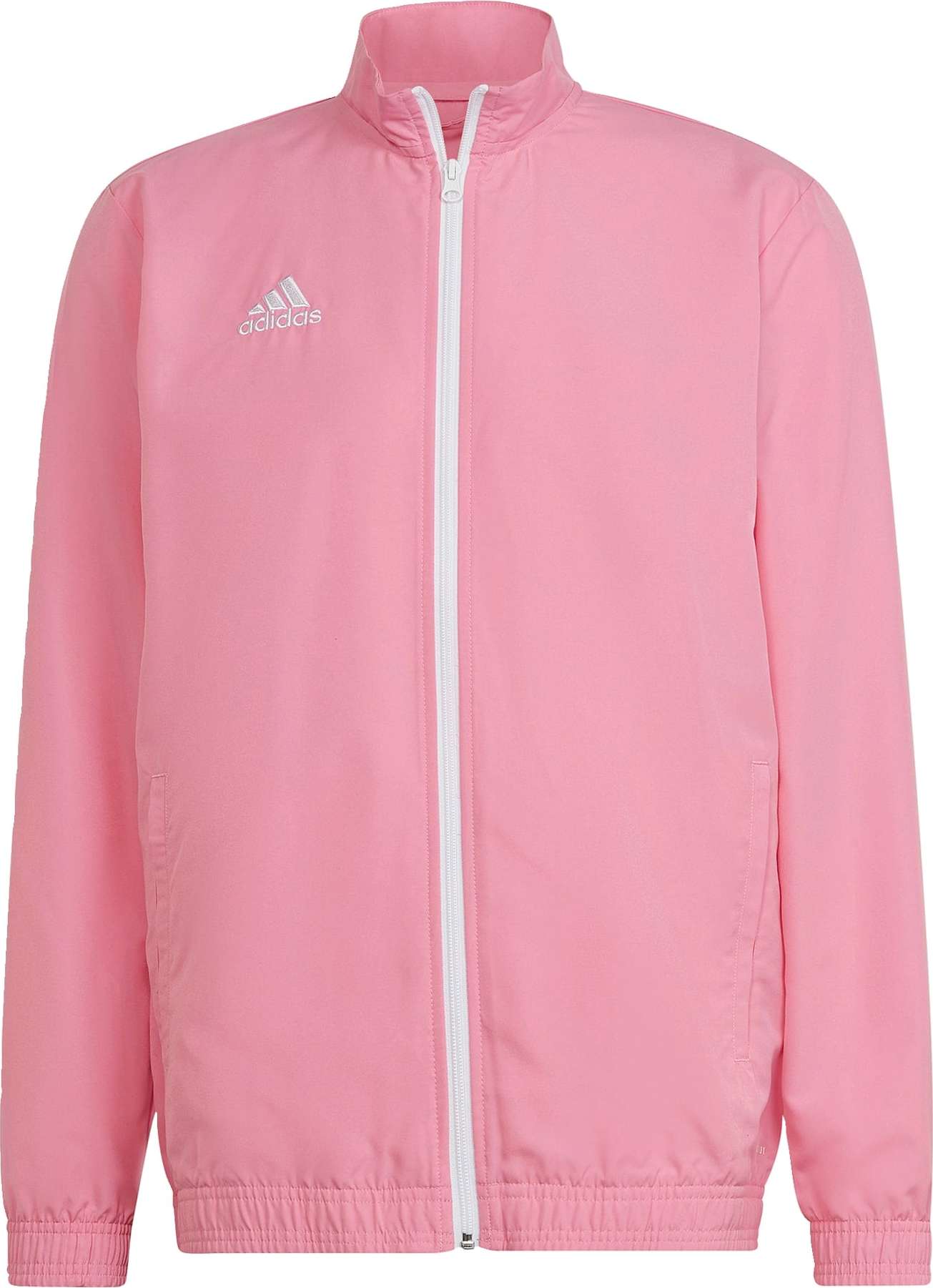 ADIDAS PERFORMANCE Sportovní bunda 'Entrada' bílá / růžová