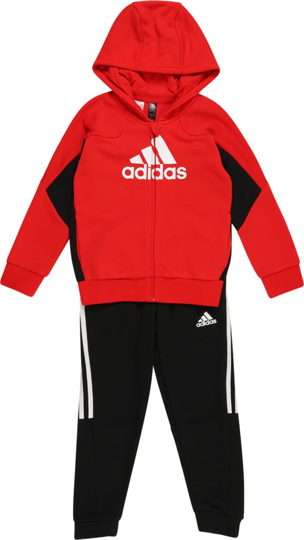 ADIDAS PERFORMANCE Sportovní oblečení červená / černá / bílá