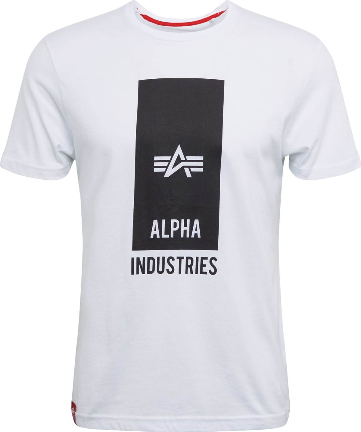 ALPHA INDUSTRIES Tričko bílá