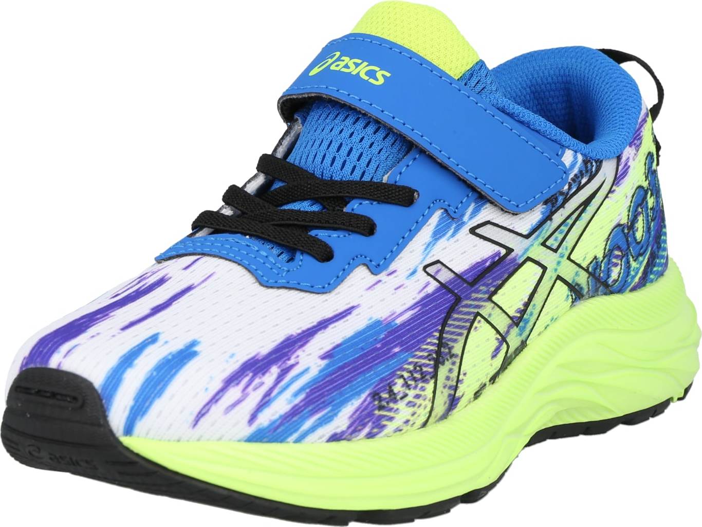 ASICS Sportovní boty 'PRE NOOSA' bílá / modrá / fialová / limone