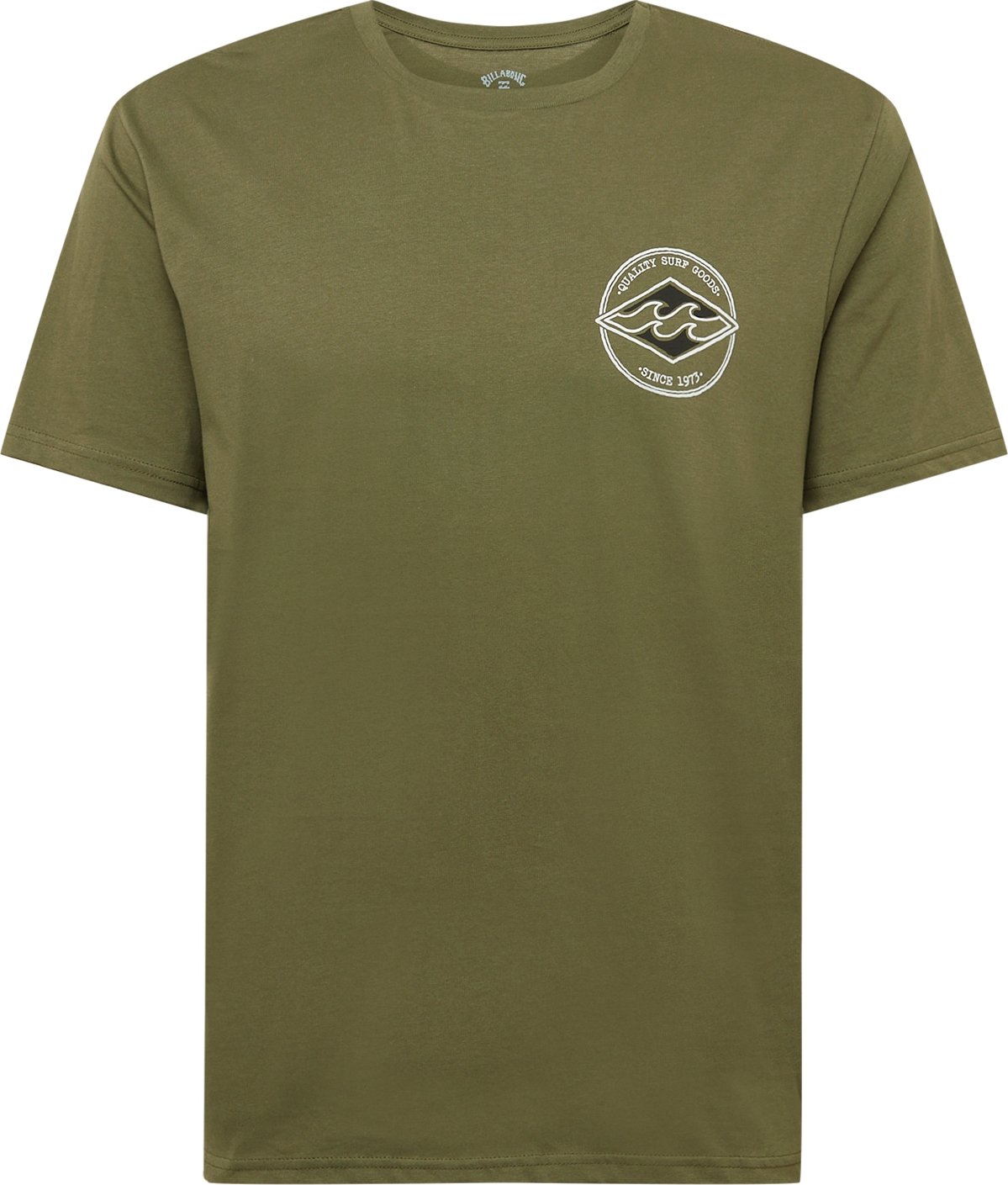 BILLABONG Tričko khaki / černá / bílá