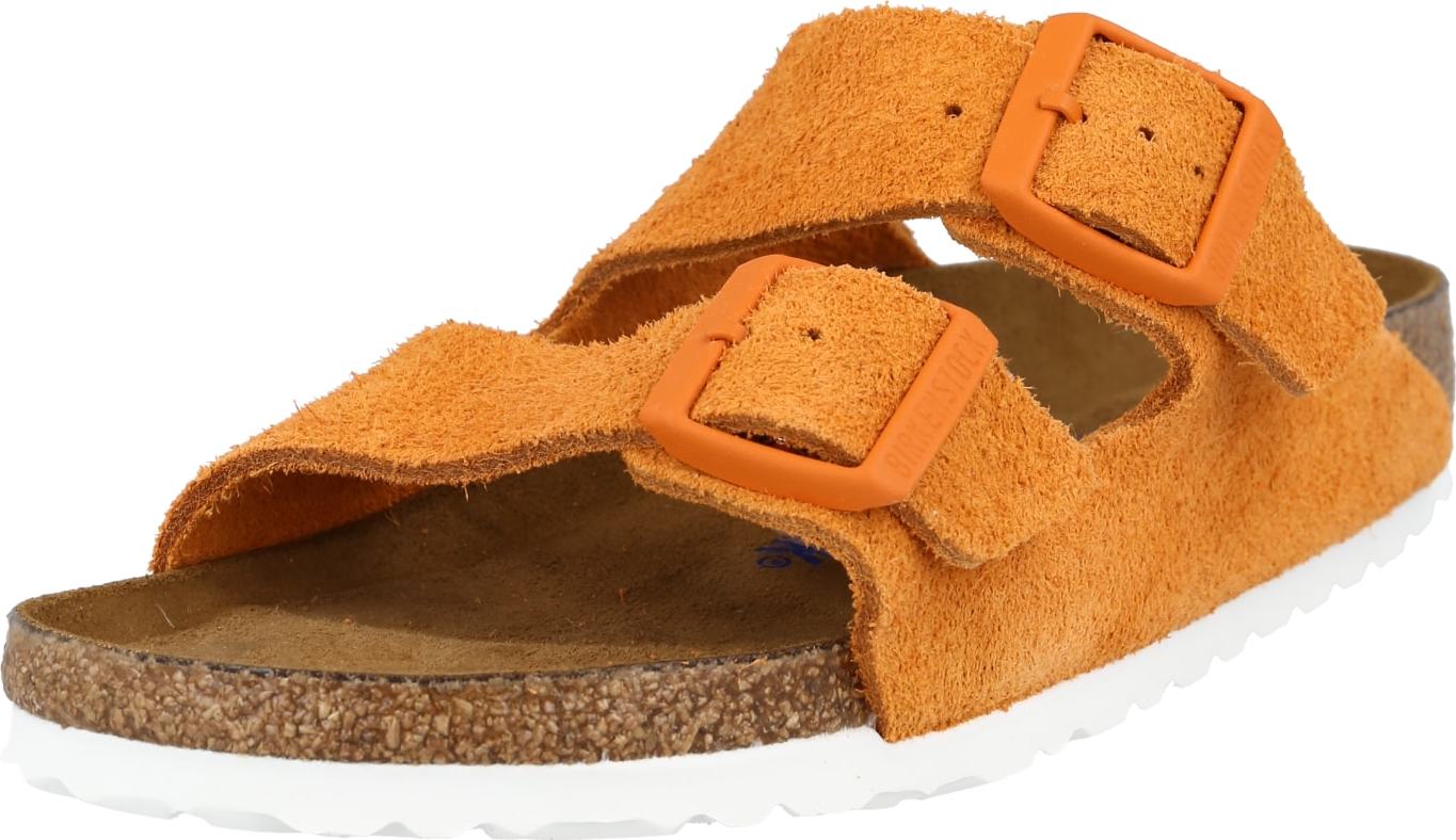 BIRKENSTOCK Pantofle 'Arizona' oranžová