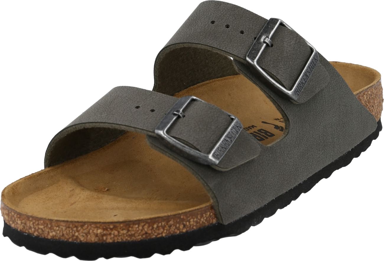 BIRKENSTOCK Pantofle 'Arizona' tmavě zelená