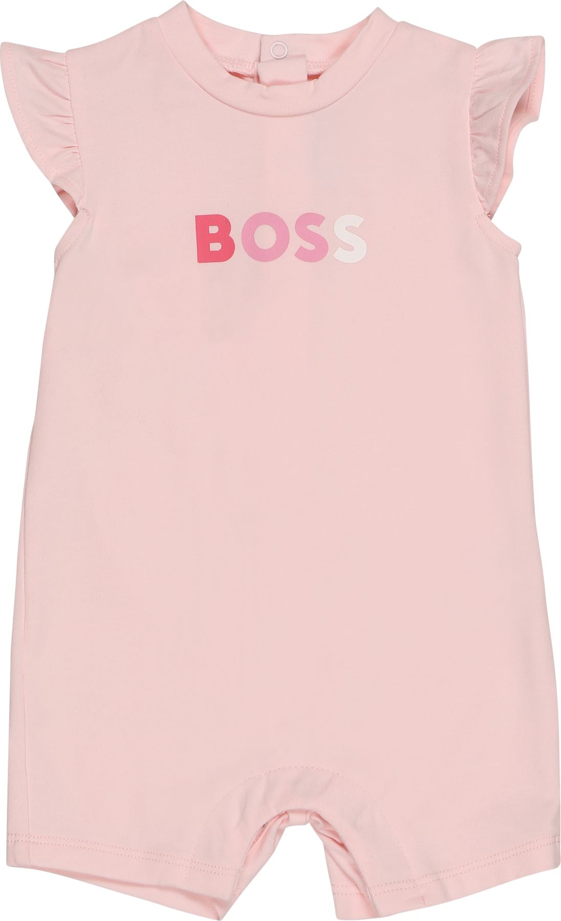 BOSS Kidswear Overal růžová / pink / bílá