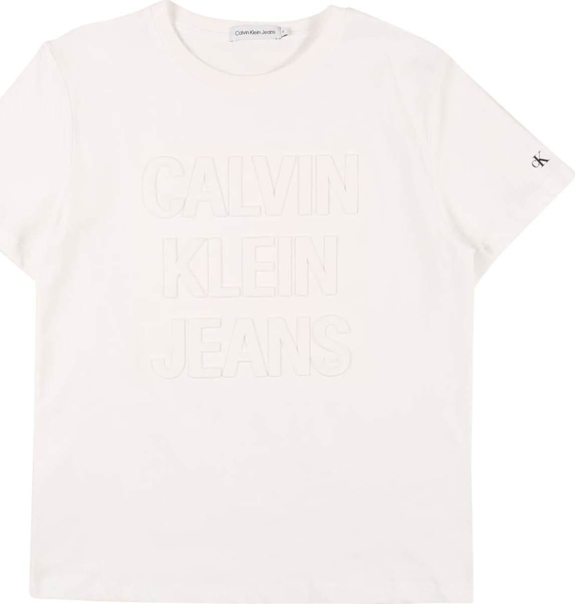 Calvin Klein Jeans Tričko bílá