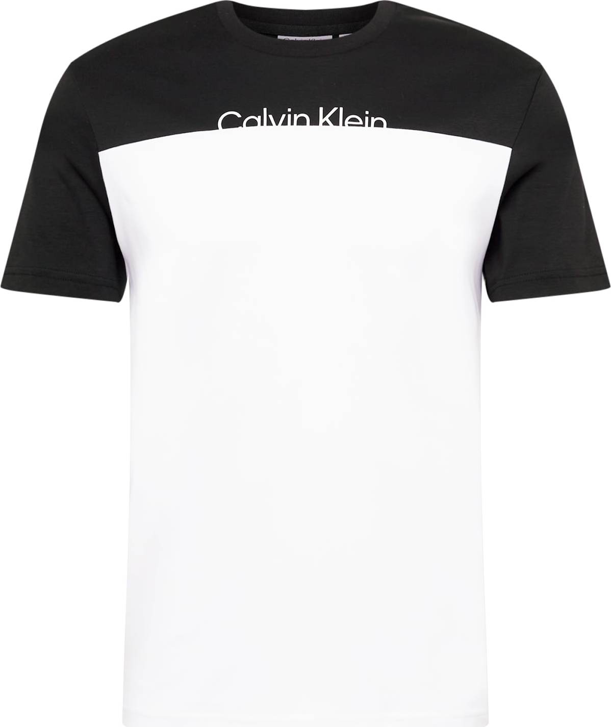 Calvin Klein Tričko černá / bílá