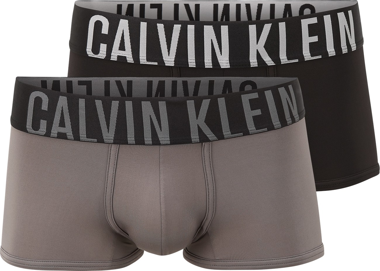 Calvin Klein Underwear Boxerky šedá / černá