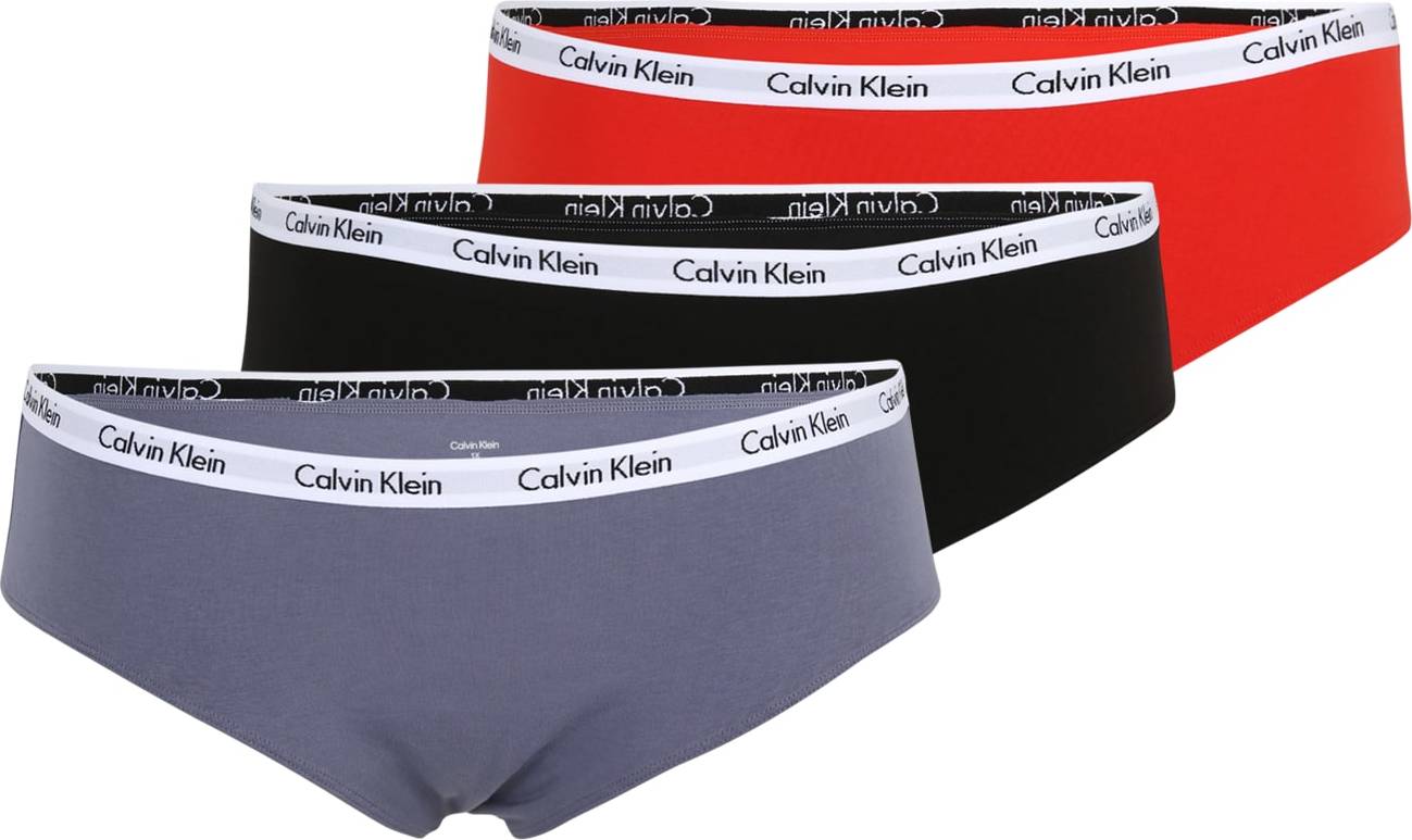 Calvin Klein Underwear Kalhotky černá / bílá / červená / fialová / šedá