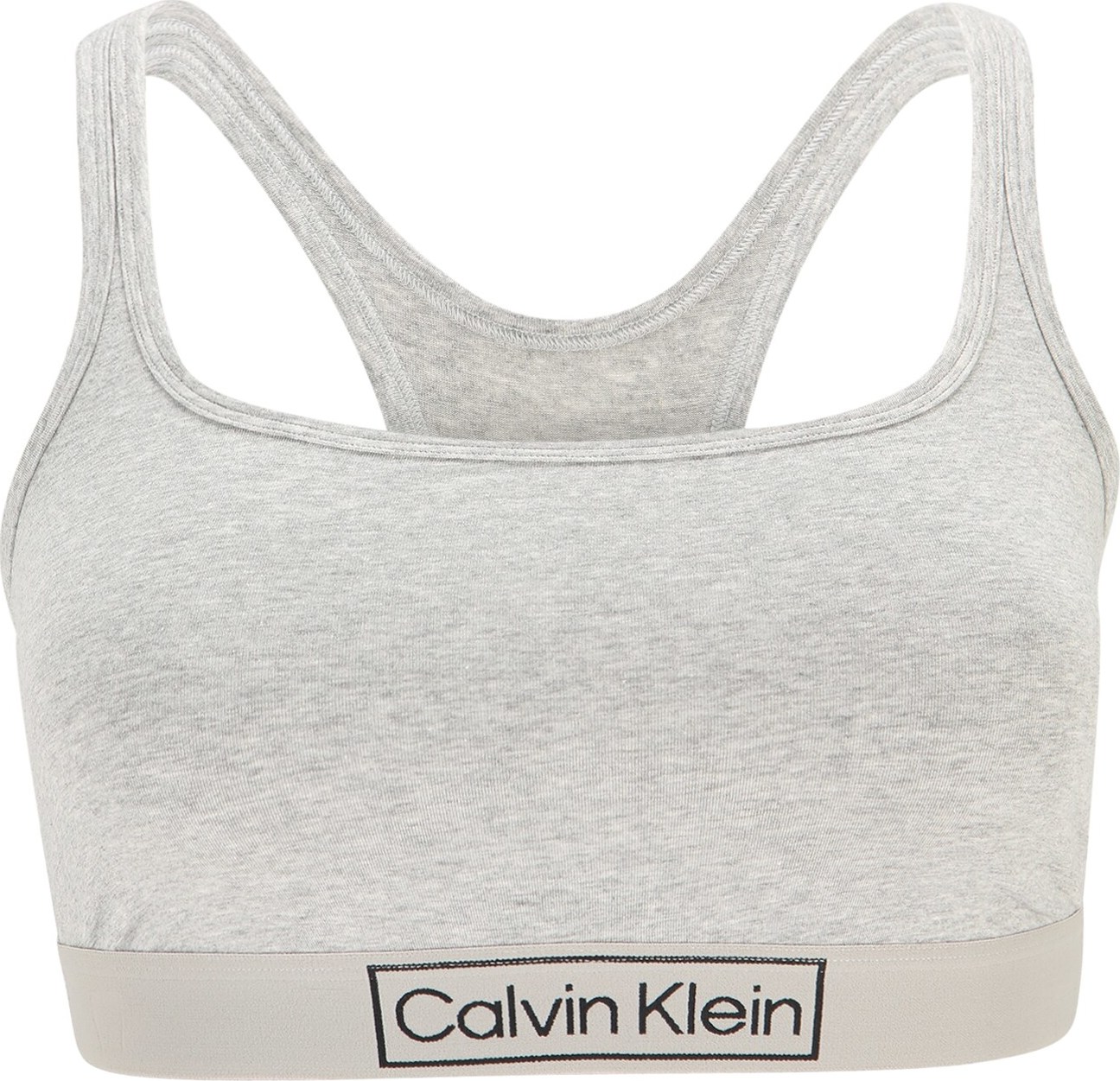 Calvin Klein Underwear Podprsenka šedá / černá