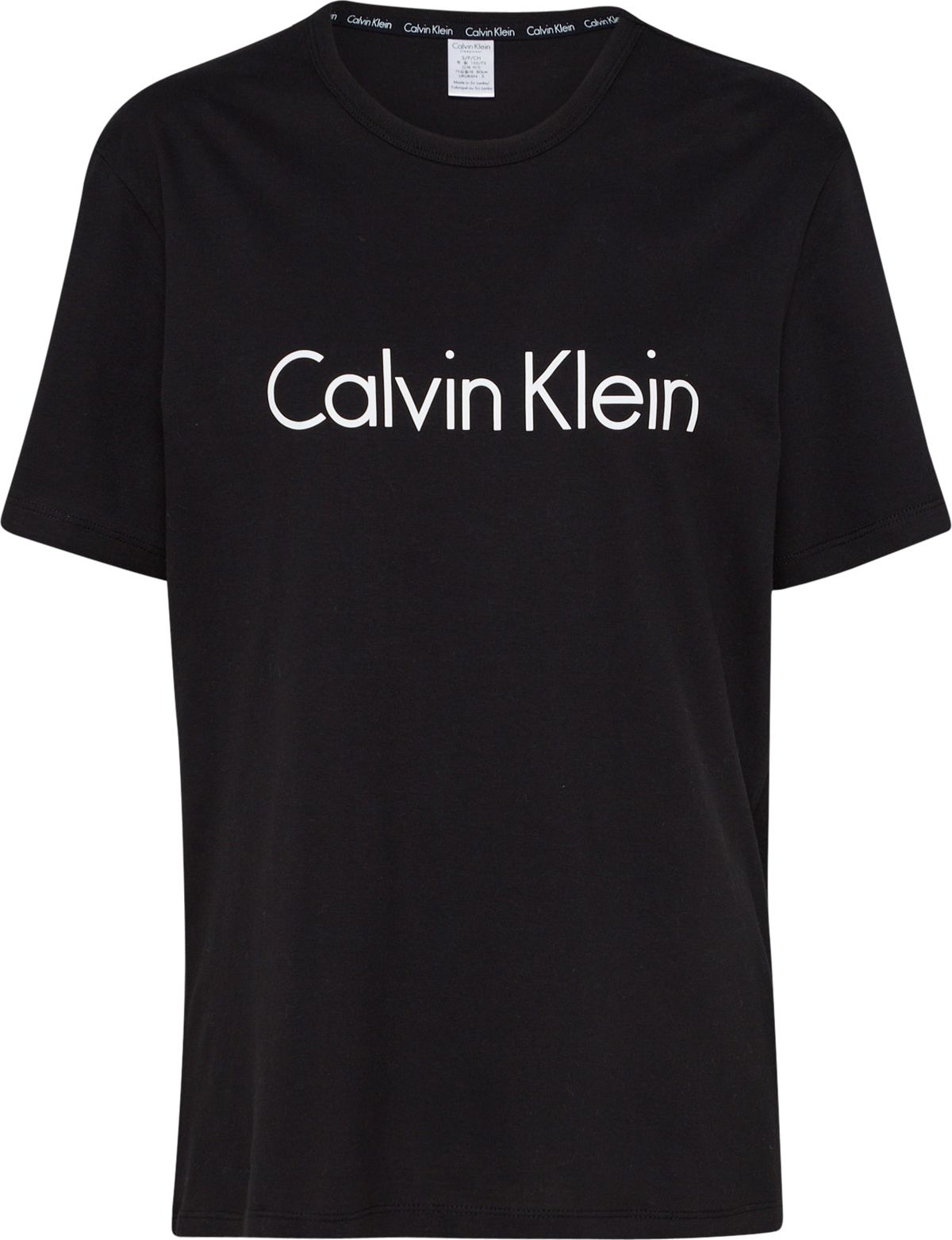 Calvin Klein Tričko bílá / černá