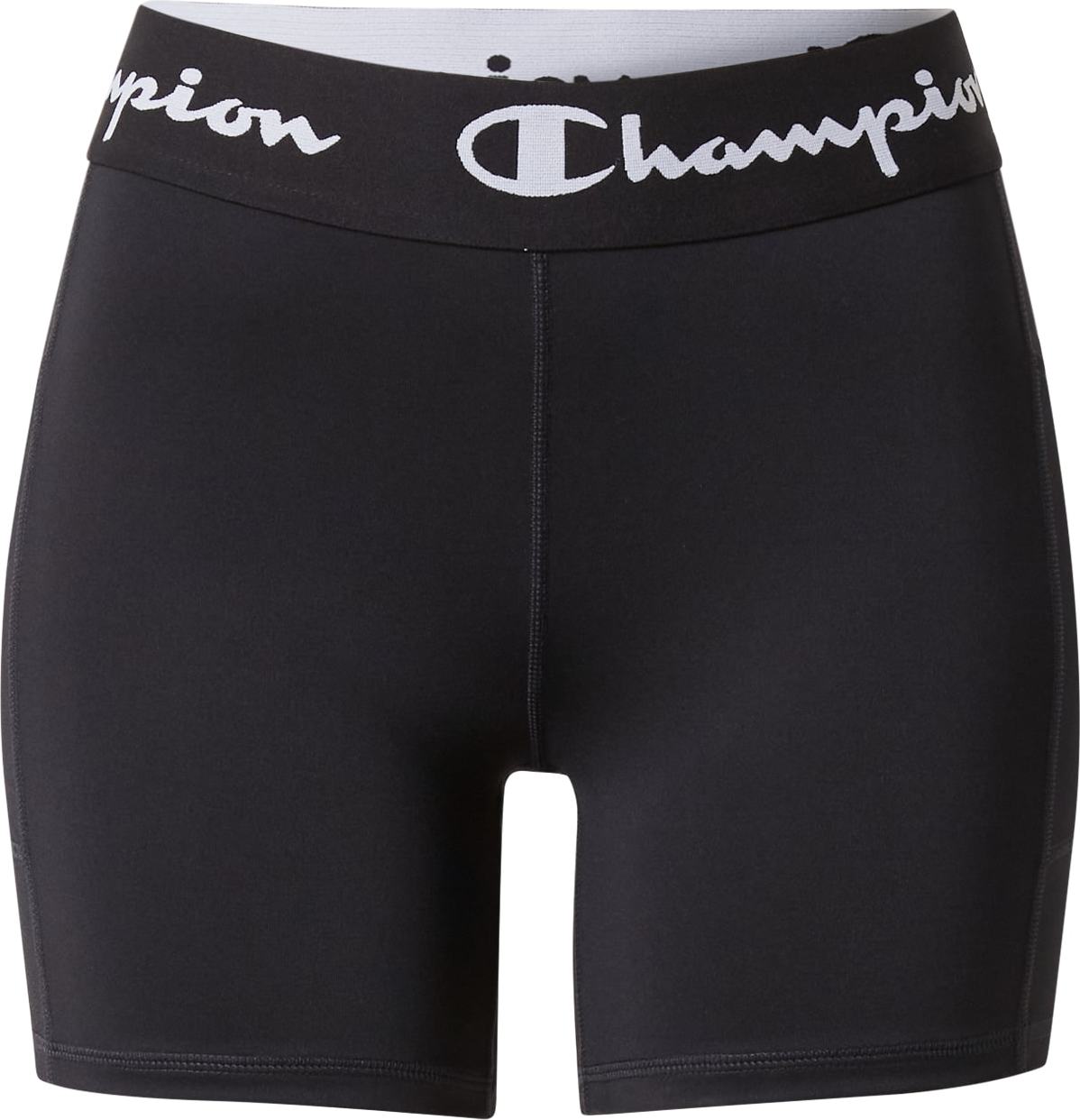 Champion Authentic Athletic Apparel Sportovní kalhoty černá / bílá