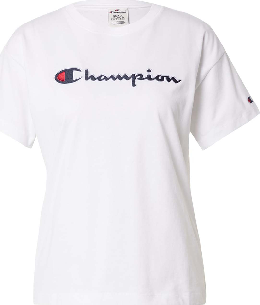 Champion Authentic Athletic Apparel Tričko bílá / marine modrá