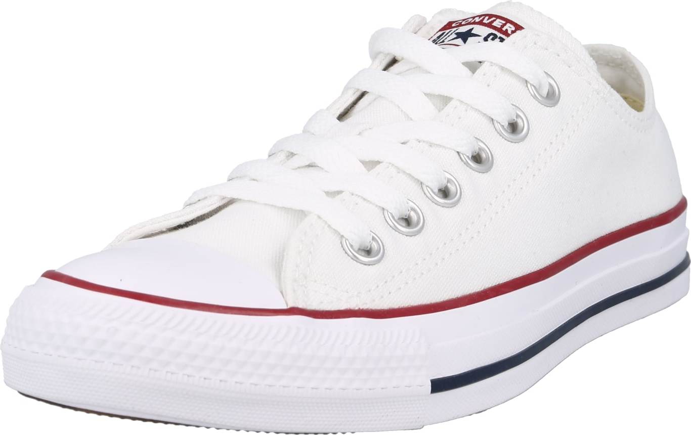 CONVERSE Tenisky 'Chuck Taylor All Star' bílá / tmavě modrá / tmavě červená